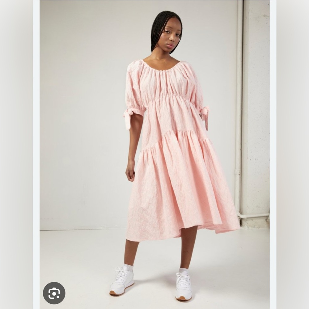 Eliza Faulkner Pink Grace Maxi Dress (lined)